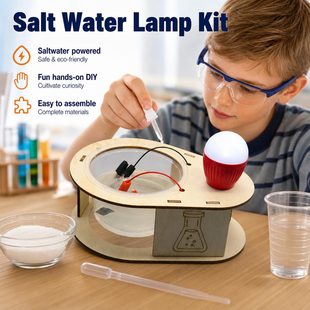 DIY Salt Water Power Generatio - огляд і ціна Science Kit