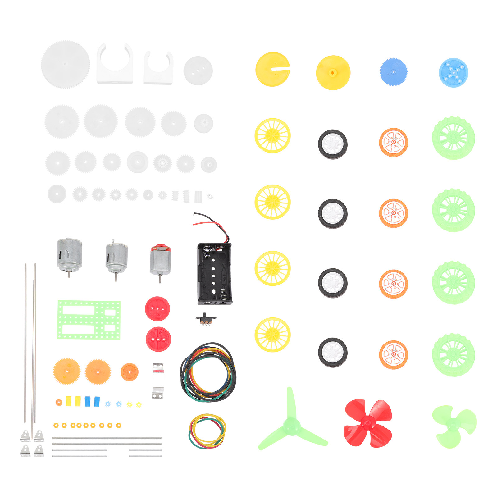 112Pcs Dc Motor Gear Kit Plast - огляд і ціна Science Kit