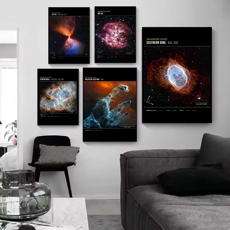 James Webb Telescope Space Pho - огляд і ціна Star Map Poster