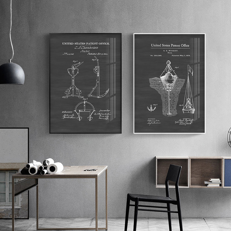 Simple Black and White Gray Am - огляд і ціна Star Map Poster